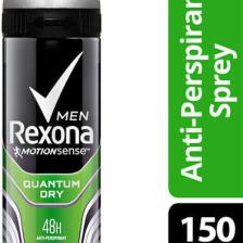 Rexona Quantum Dry Erkek Sprey Deodorant 150 ml