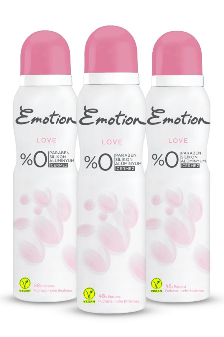 Love Kadın Deodorant 3x150ml