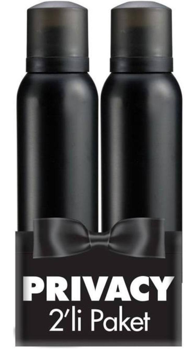 Privacy Man Erkek Deodorant 2'li Avantaj Paketi 150 ml