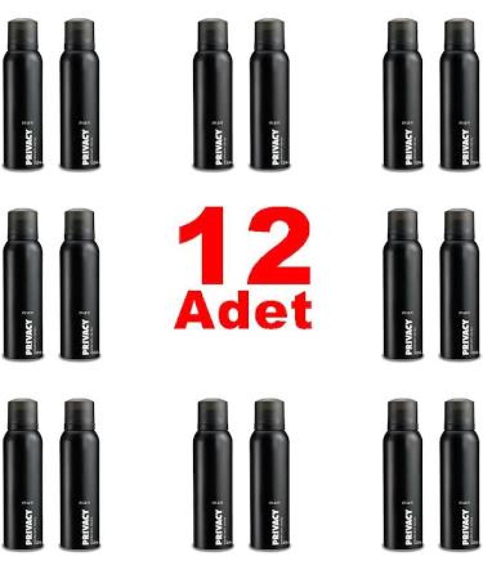 Privacy Man Erkek Deodorant 2'li Avantaj Paketi 150 ml