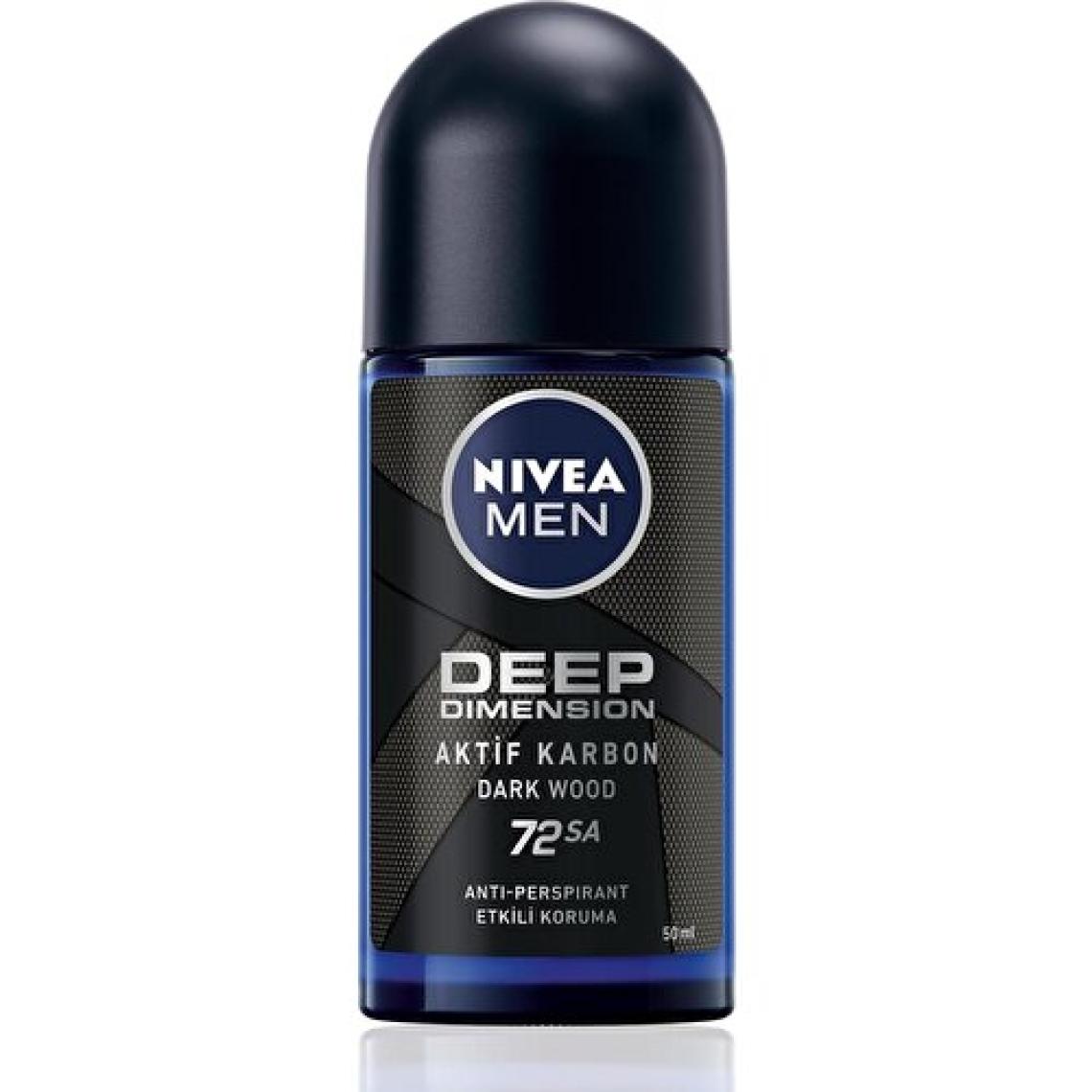Nivea Men Deep Dimension Erkek Deodorant Roll-On 50 ml