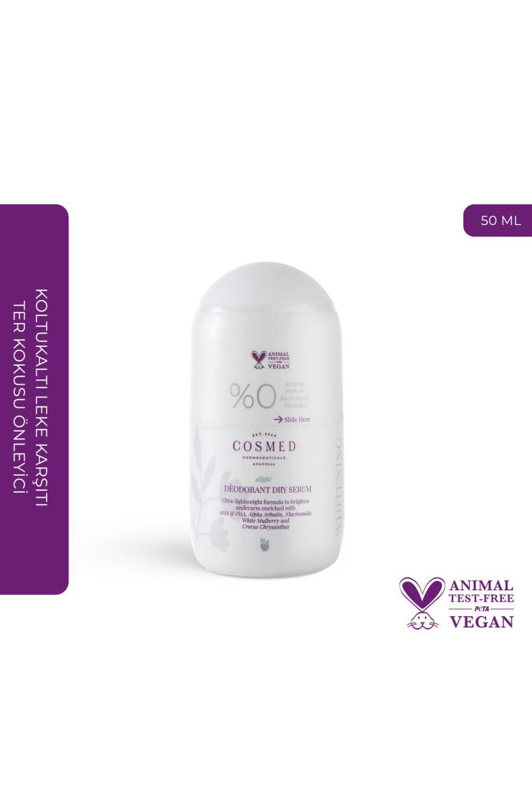 Alight Deodorant Dry Serum AHA içeren beyazlatıcı roll–on 50 ml
