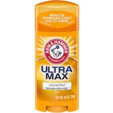 Arm Hammer Ultra Max Unscented Antiperspirant Deodorant Ter Önleyici Katı Kokusuz 73 gr