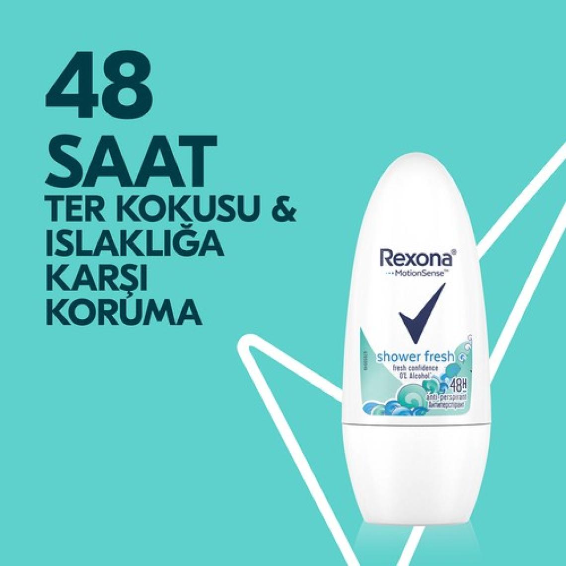 Rexona MotionSense Kadın Roll On Deodorant Shower Fresh 50 ml