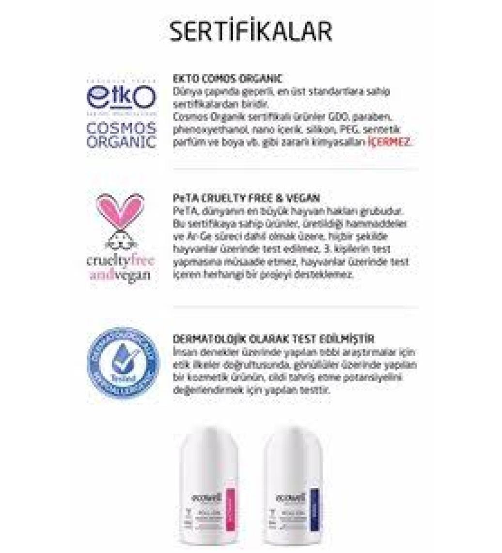 Ecowell Organik Roll-on Erkek 2li (2 X 75 ml)