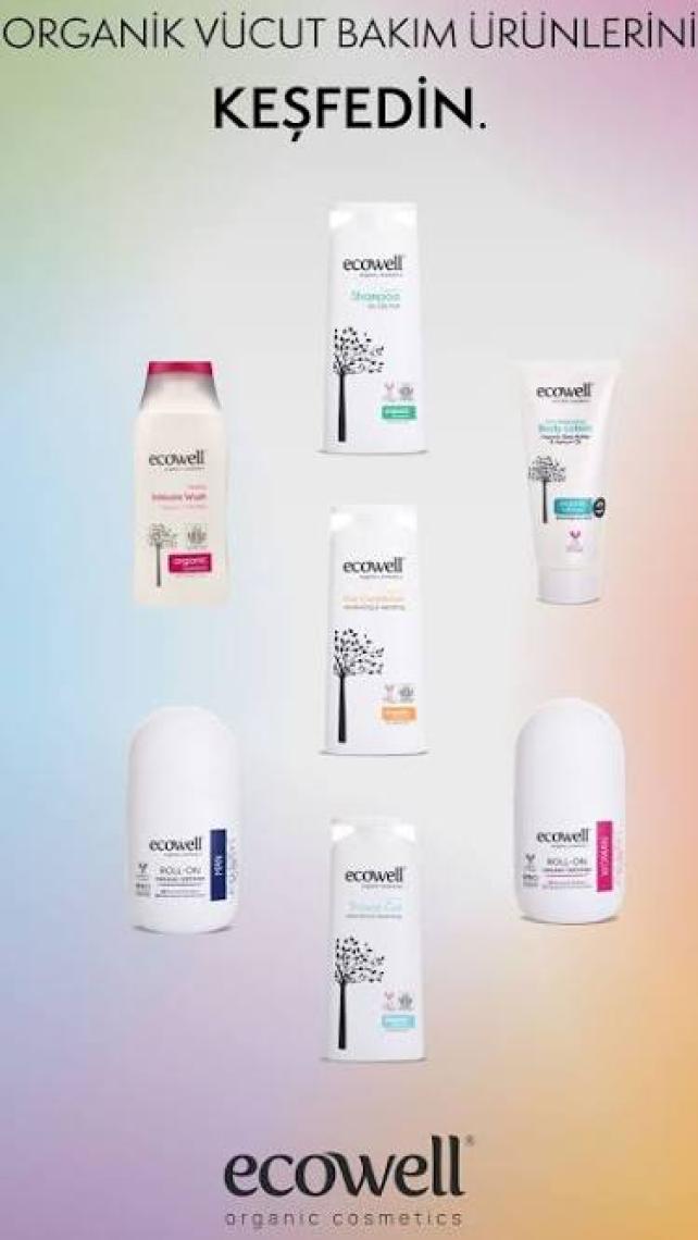Ecowell Organik Roll-on Erkek 2li (2 X 75 ml)