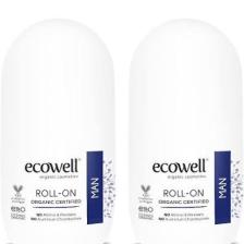 Ecowell Organik Roll-on Erkek 2li (2 X 75 ml)