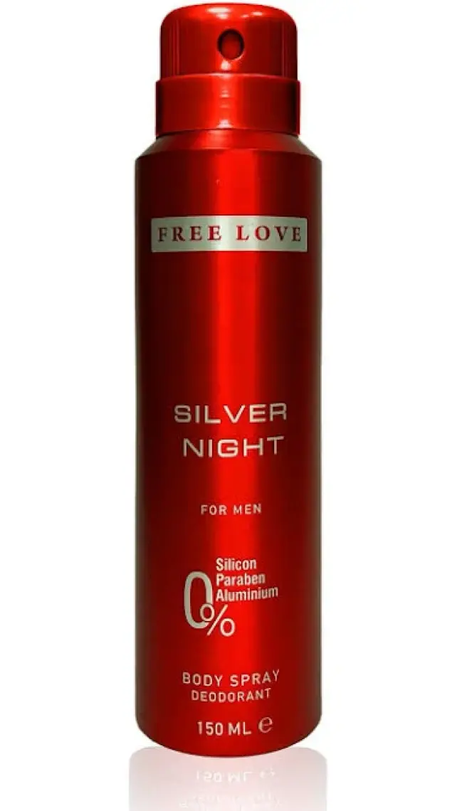 Free Love Silver Night Erkek Deodorant 150 ml