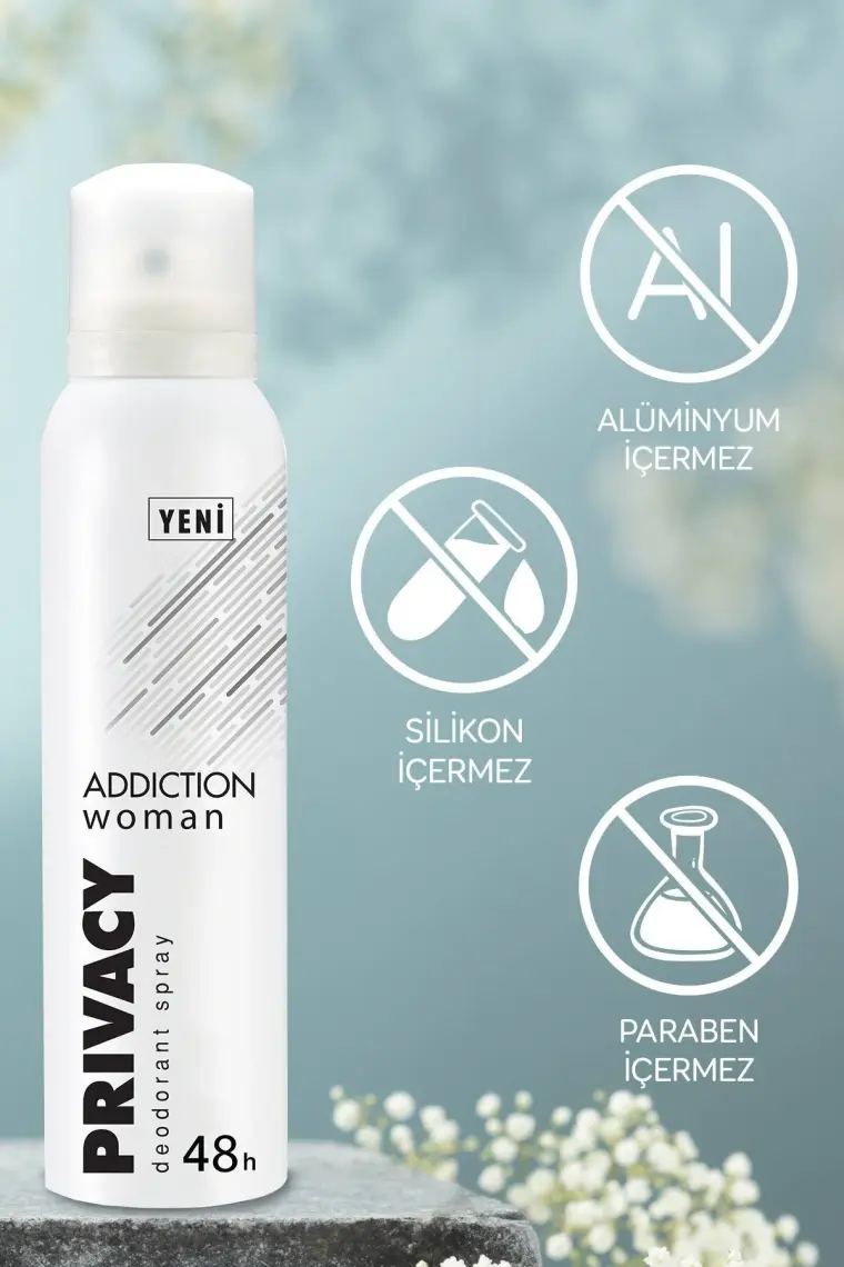 Privacy Woman Addiction Kadın Deodorant 3x150ml