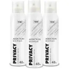 Privacy Woman Addiction Kadın Deodorant 3x150ml