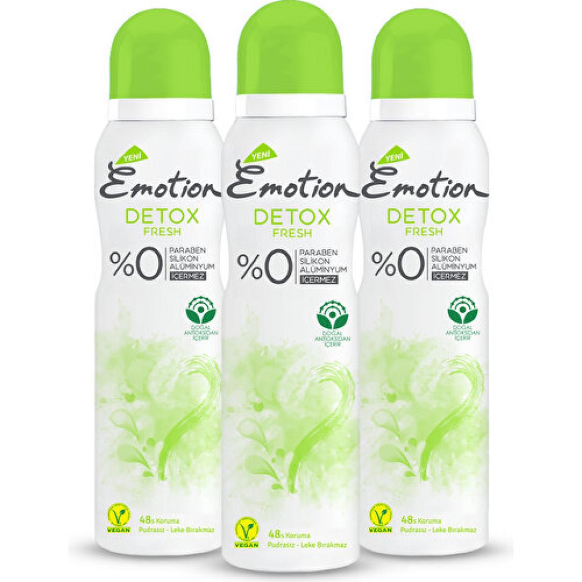 Emotion Detox Fresh Deodorant 3X150ML