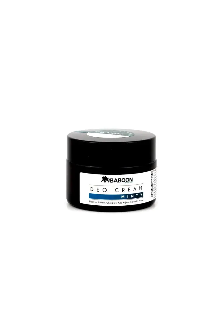 Baboon Natural Baboon Deo Cream - Minty 30ML