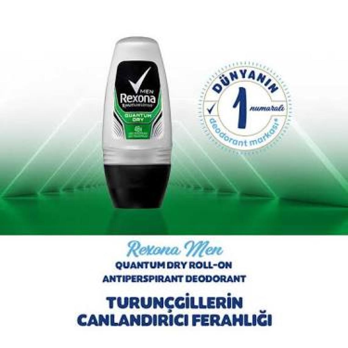 Rexona Men MotionSense Erkek Roll On Deodorant Quantum Dry 50 ml