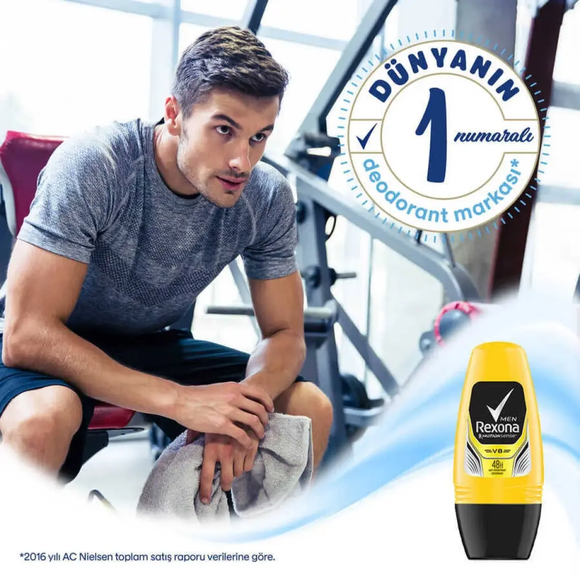 Rexona V8 Erkek Roll On Deodorant 50 ml