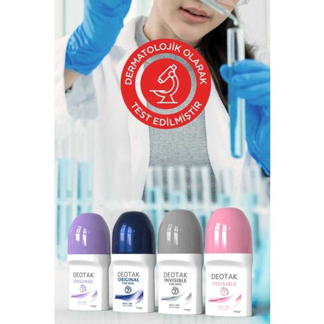 Invisible Kadın 7 Güne Kadar Etkili Roll-On Deodorant 35 ml x 4 adet