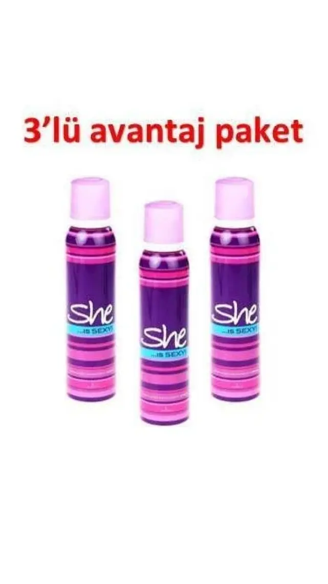 She Deo 150 ml Sexy