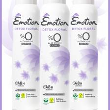 Emotion Detox Floral Kadın Deodorant  3X150ML