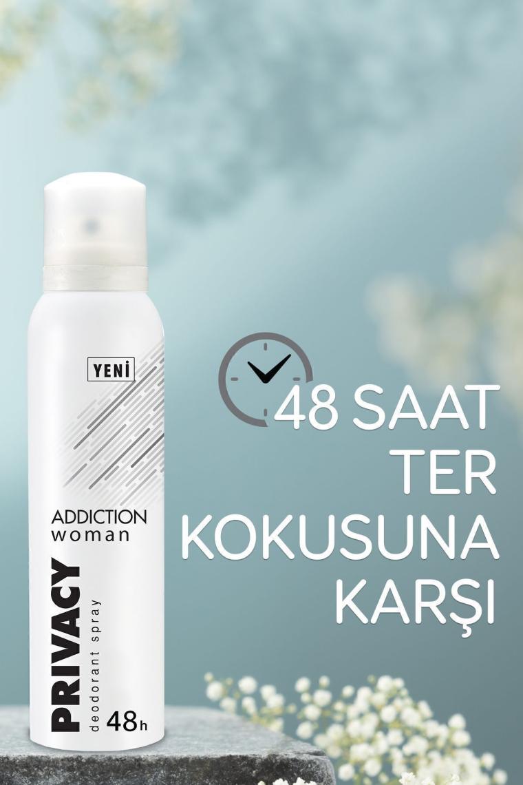 Privacy Woman Addiction Kadın Deodorant 3x150ml