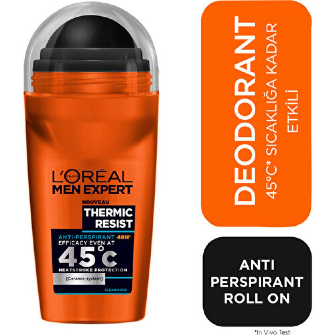 Loreal Paris Men Expert Thermic Resist Clean 50 ml Roll-On