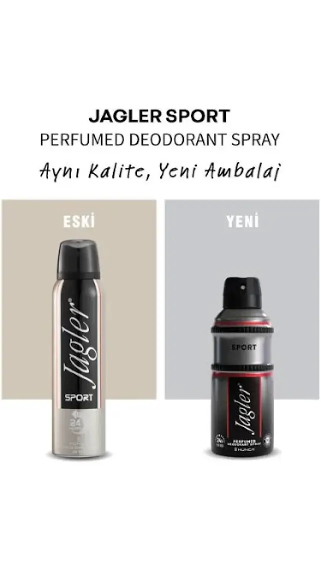 Jagler Sport Erkek Deodorant 150ML