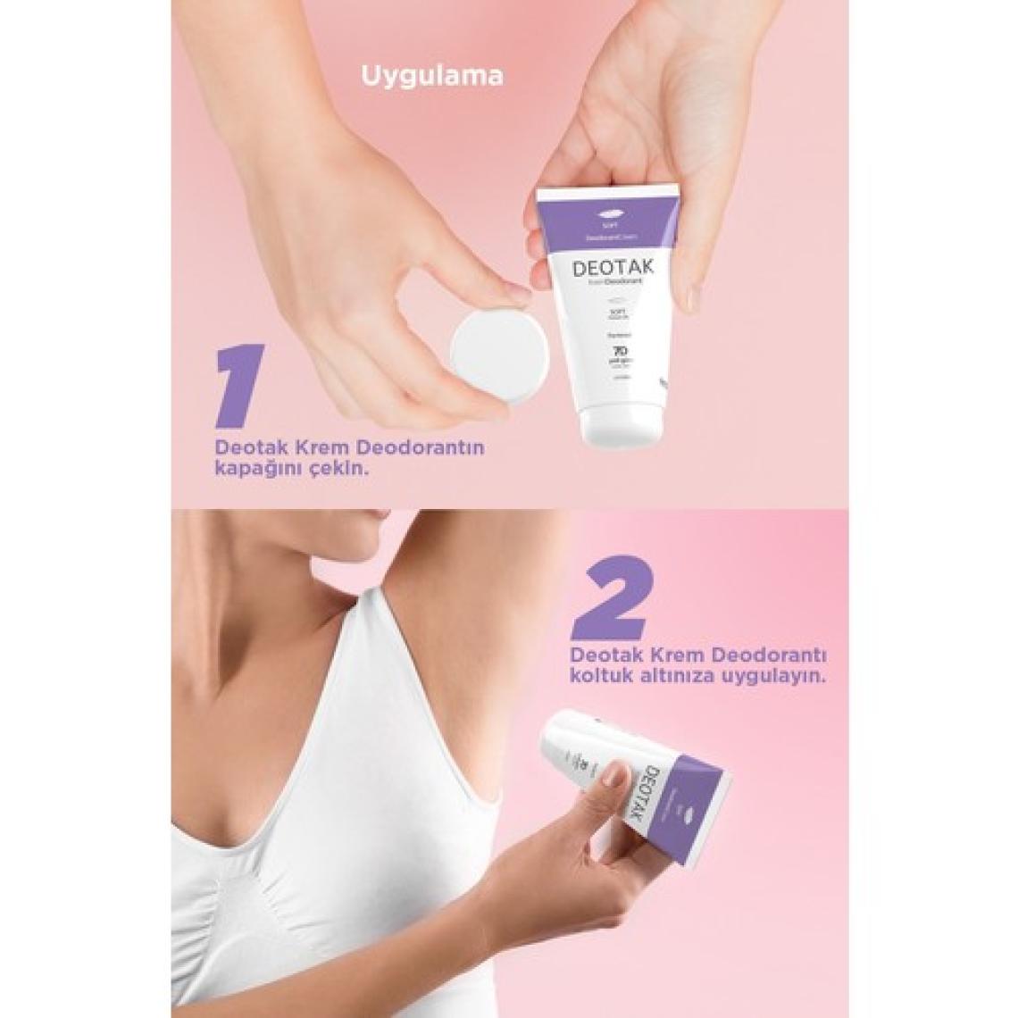 Soft Hassas Koruma 7 Güne Kadar Etkili Krem Deodorant 35 ml x 2 Adet