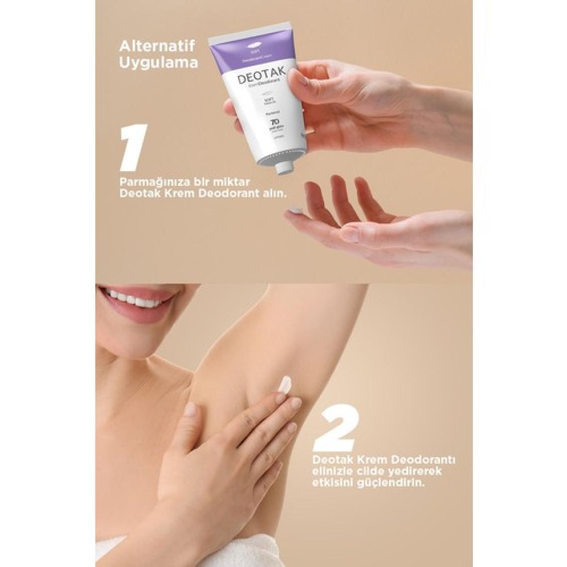 Soft Hassas Koruma 7 Güne Kadar Etkili Krem Deodorant 35 ml x 2 Adet
