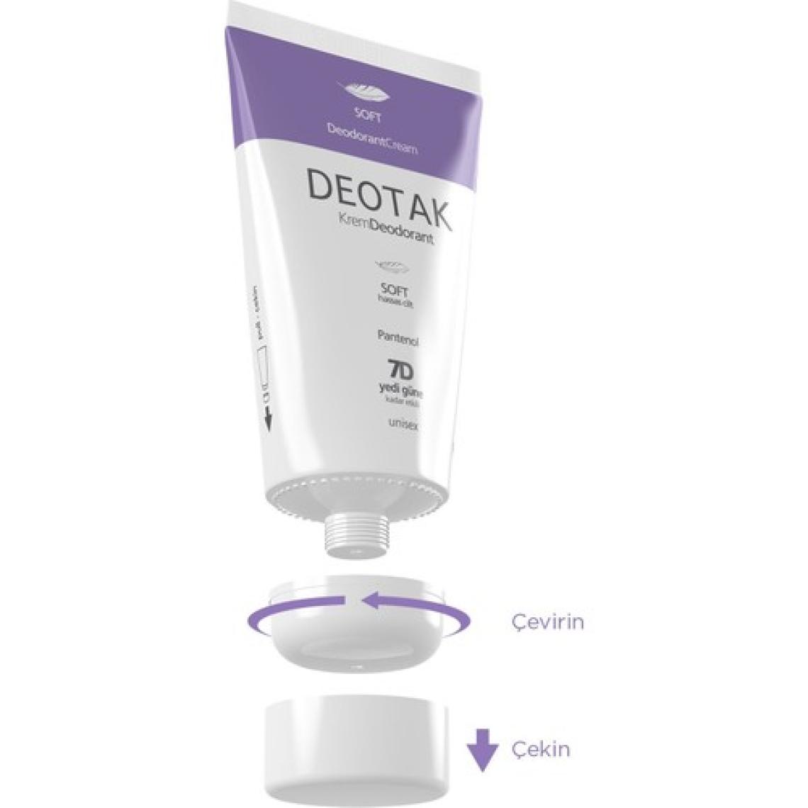 Soft Hassas Koruma 7 Güne Kadar Etkili Krem Deodorant 35 ml x 2 Adet