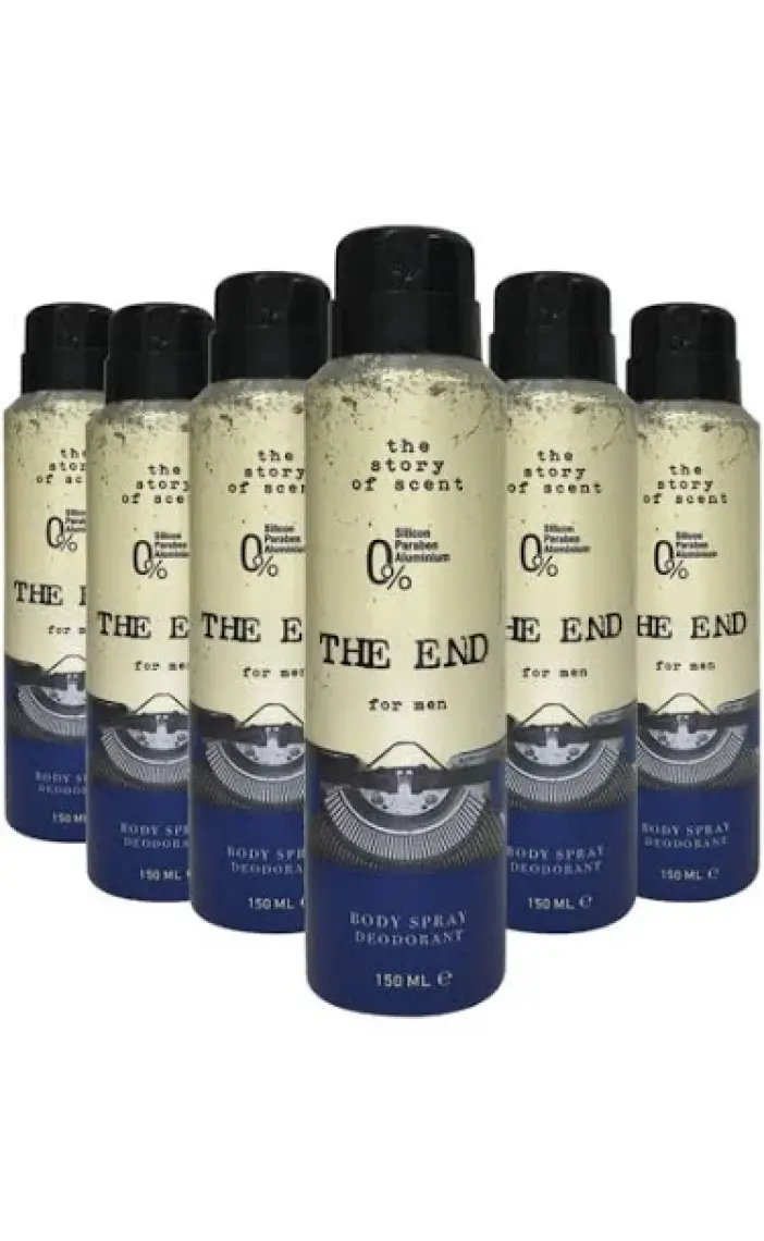 The End Erkek Deodorant 150 ml 6 Adet
