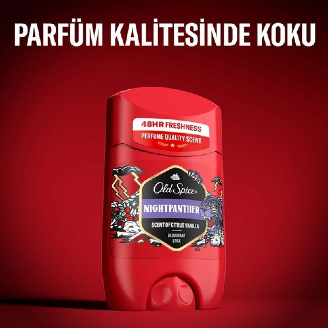 Old Spice Night Panther Erkek Için Stick Deodorant 50 ml