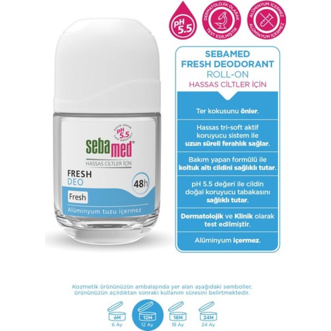 Sebamed Alumınyum Icermeyen Roll On Fresh 50 ml
