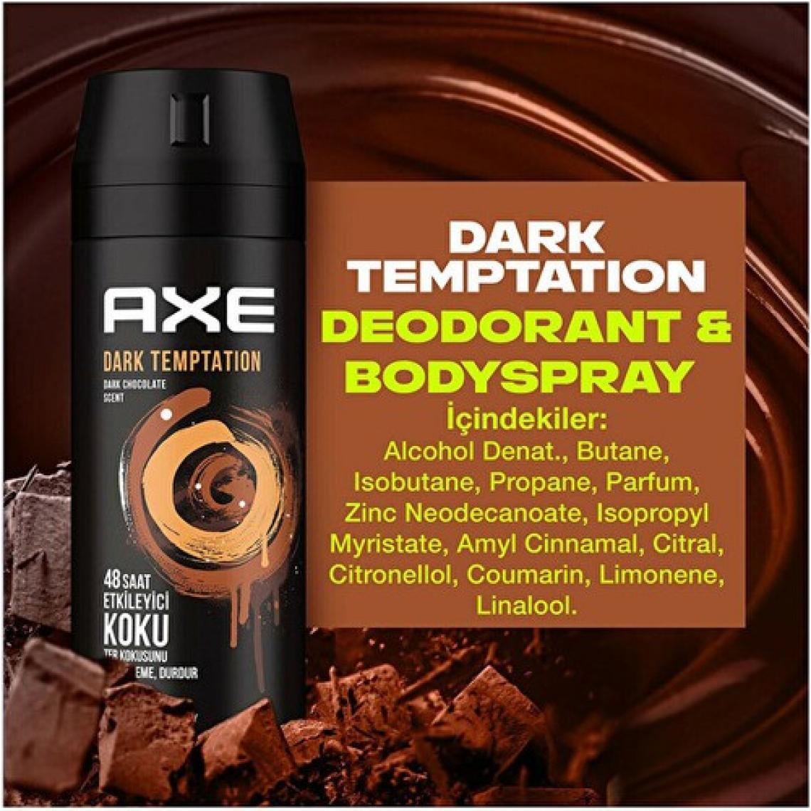 Axe Dark Temptatıon&leather 150MLX2 Set