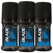 Blade Marine Fresh Erkek Roll On 3X50 ml