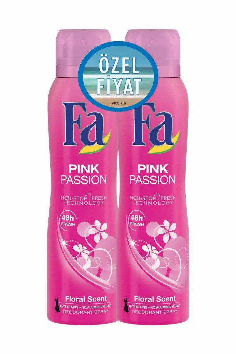 Fa Pink Passion Deosprey 150 Ml X 2 Adet