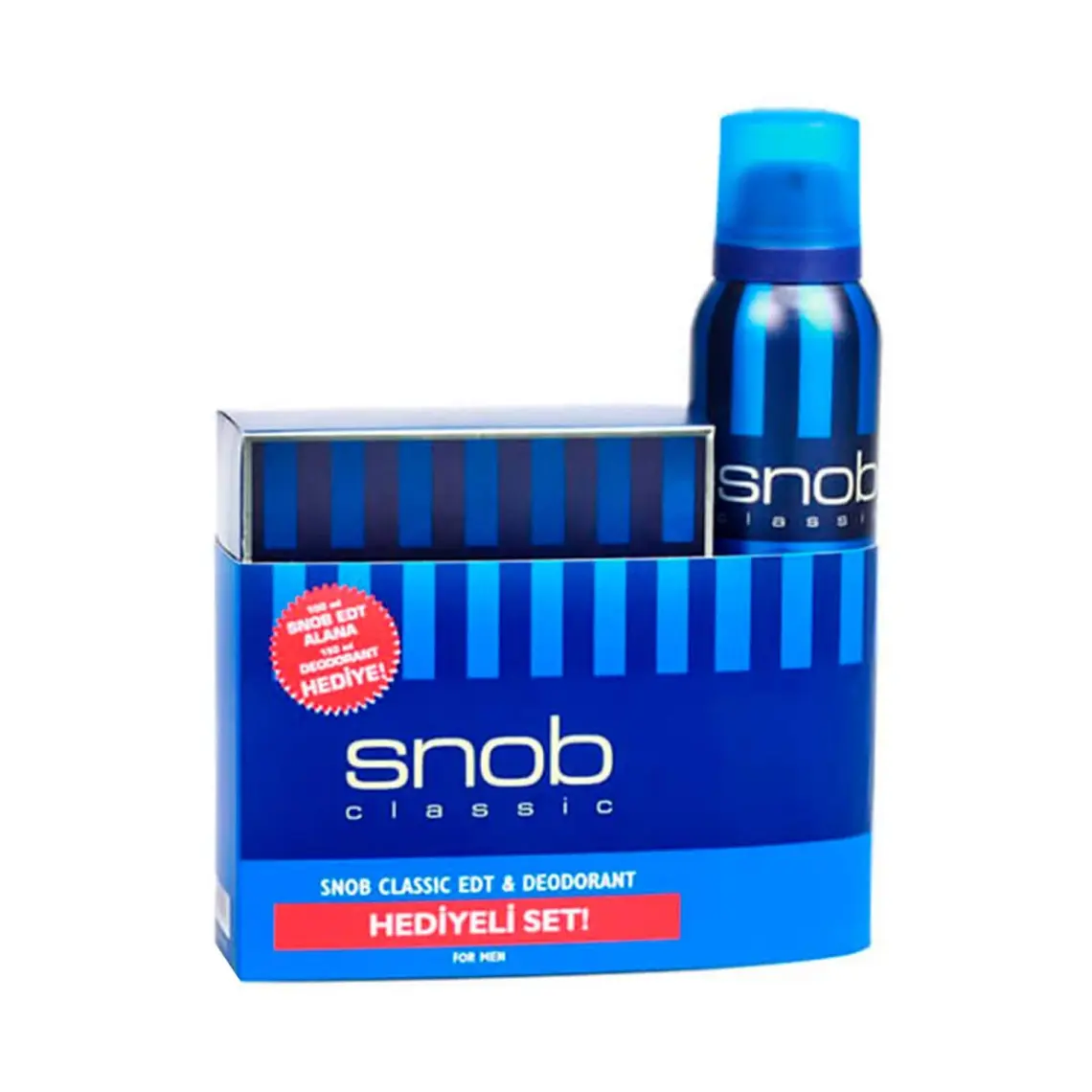 Snob Edt 100 Ml+Deo Classic