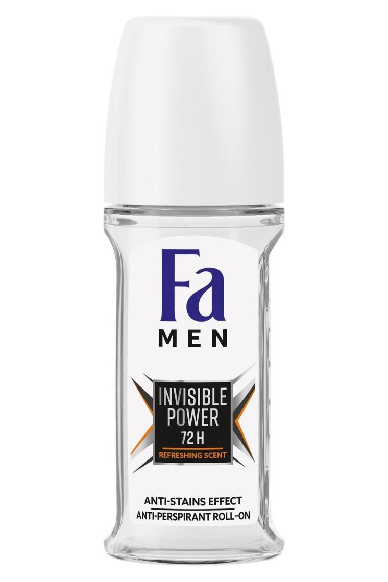 Roll-On Deodorant Erkekler İçin Invisible 50 ml