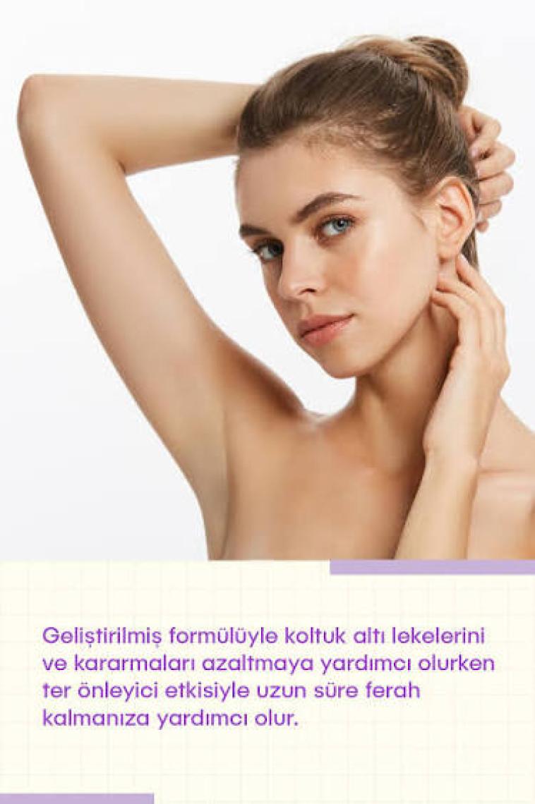 S'he Vec ROLL ON THE FLOOR - Terleme Önleyici Beyazlatma Etkili İz Bırakmayan Antiperspirant Roll-On 75ml