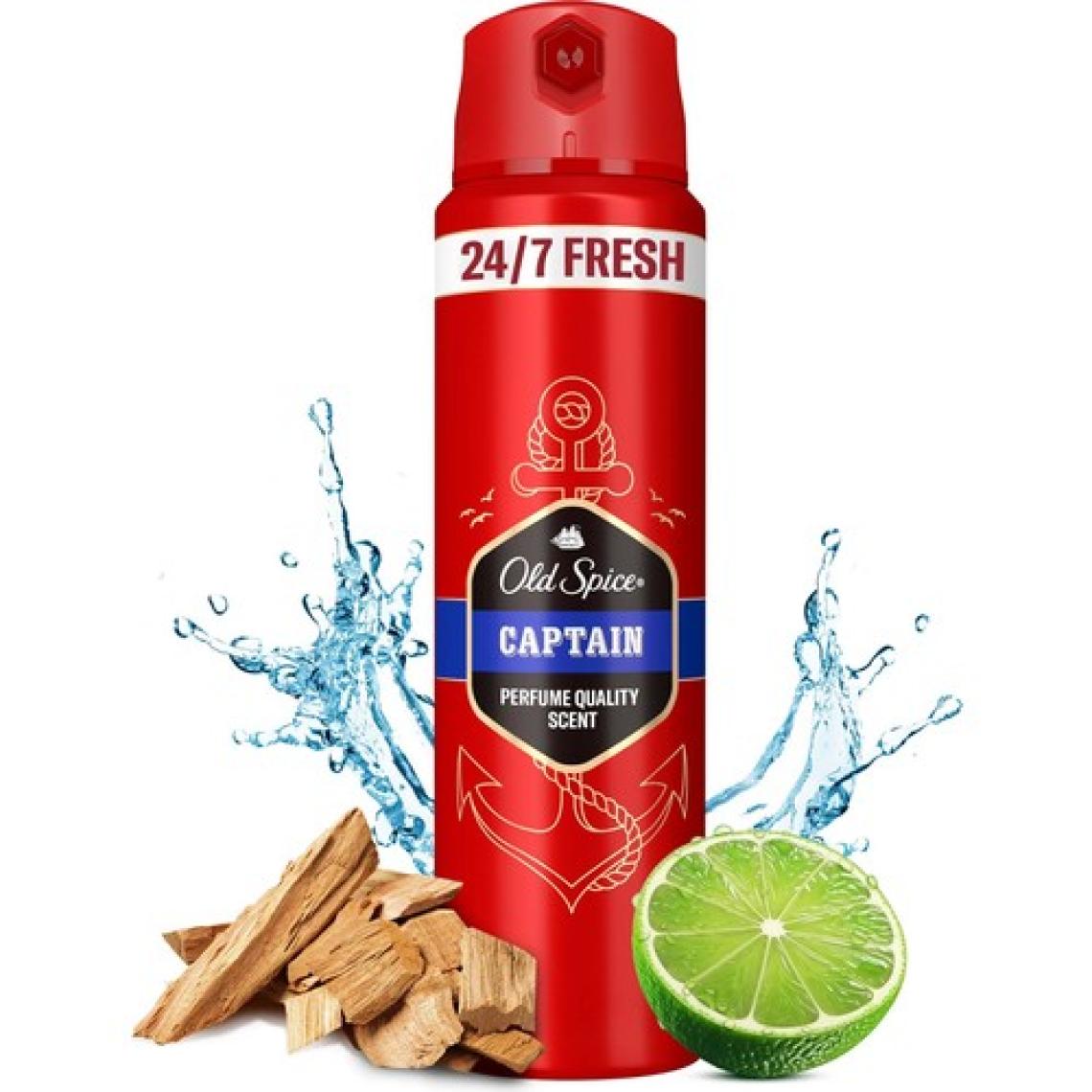 Old Spice Captain Erkek Sprey Vücut Deodorantı 150 ml