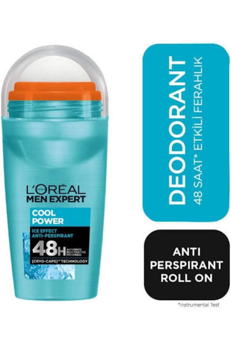 L'Oréal Paris Men Expert Cool Power Anti Perspirant Roll On 50Ml