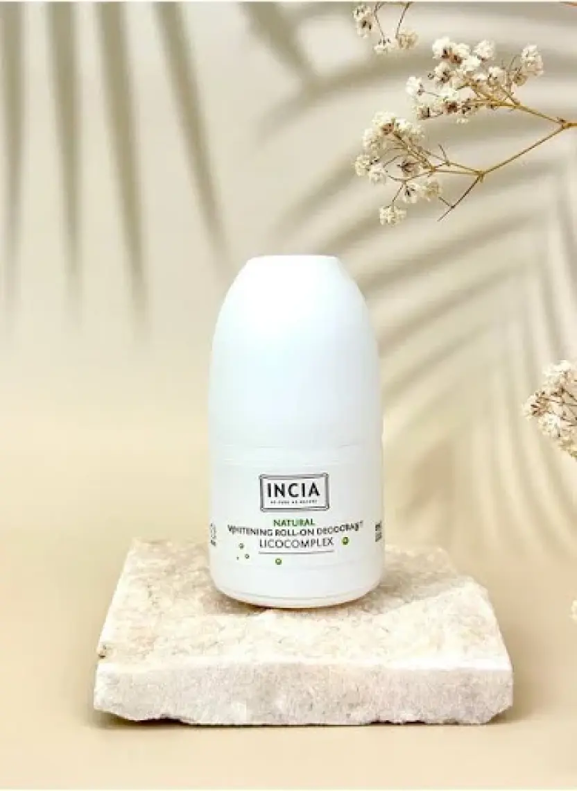 INCIA %100 Doğal Roll On Deodorant Lekesiz 50 ml