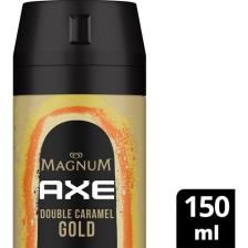 Axe Magnum Erkek Deodorant & Bodyspray Double Caramel Gold Hazzın Kokusu 150 ml