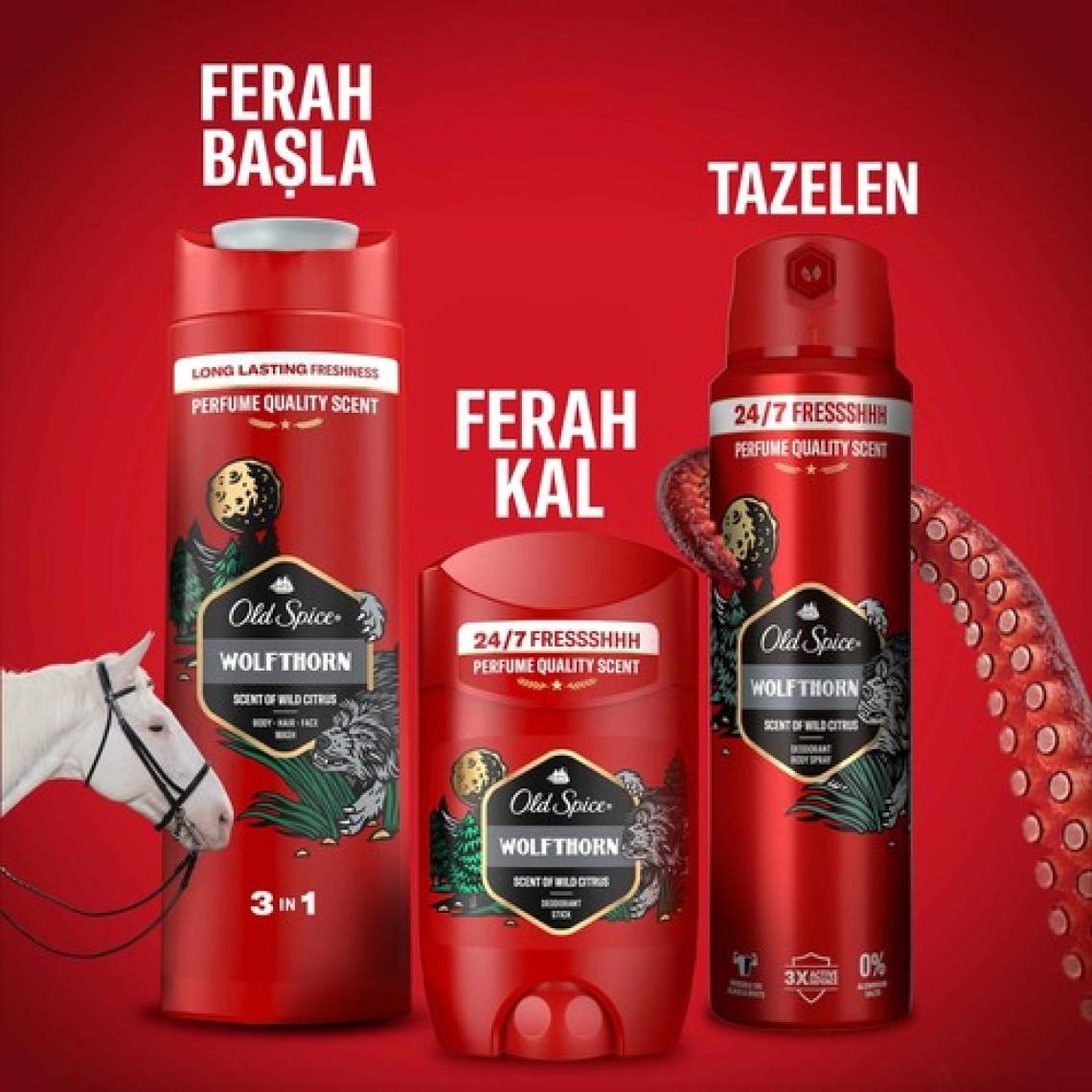 Old Spice Wolfthorn Erkekler İçin Stick Deodorant 50 ml