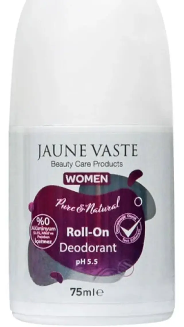 Jaune Vaste Doğal Roll On Kadınlar İçin 75 ml Alüminyum Sles İçermez