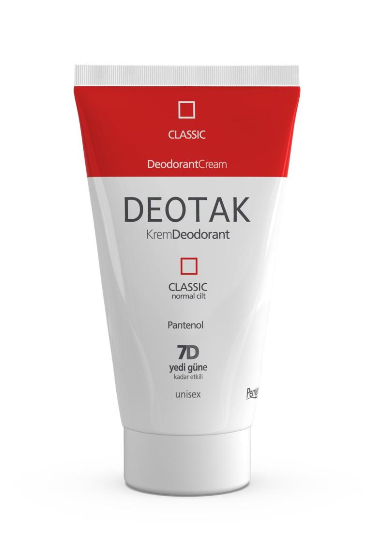 Classic Koruma 7 Güne Kadar Etkili Krem Deodorant 35 ml x 4 Adet