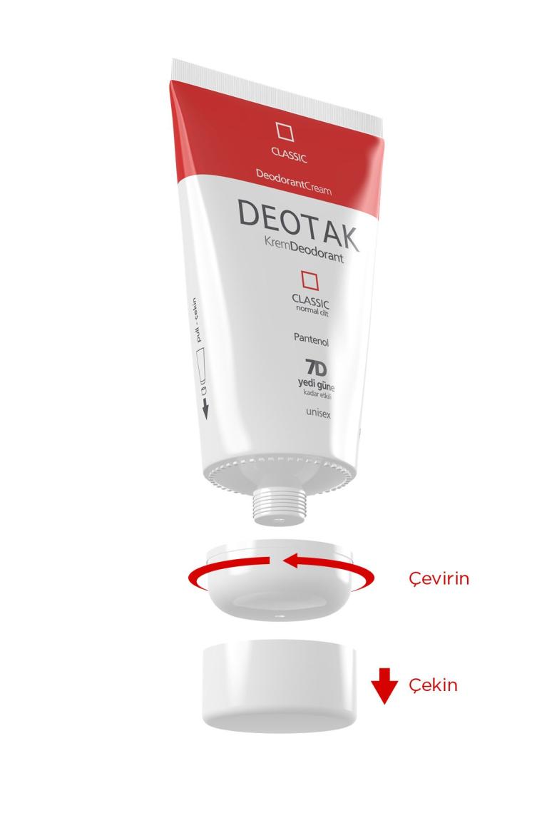 Classic Koruma 7 Güne Kadar Etkili Krem Deodorant 35 ml x 4 Adet