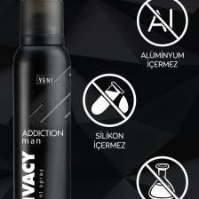 Privacy Man Addiction Erkek Deodorant 3x150ml