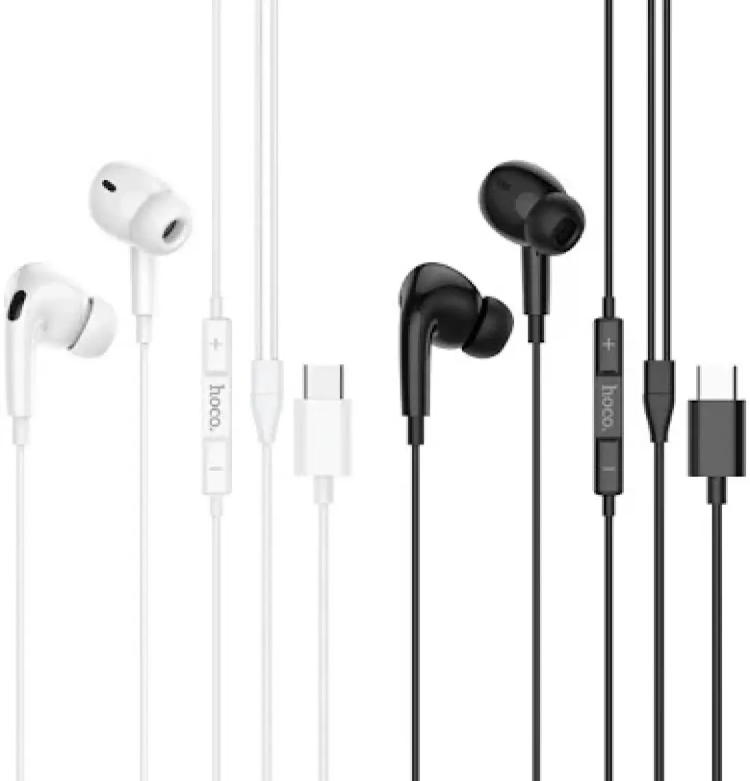 Hoco M101 Pro Crystal Type-C Kulakiçi Mikrofonlu Kablolu Kulaklık