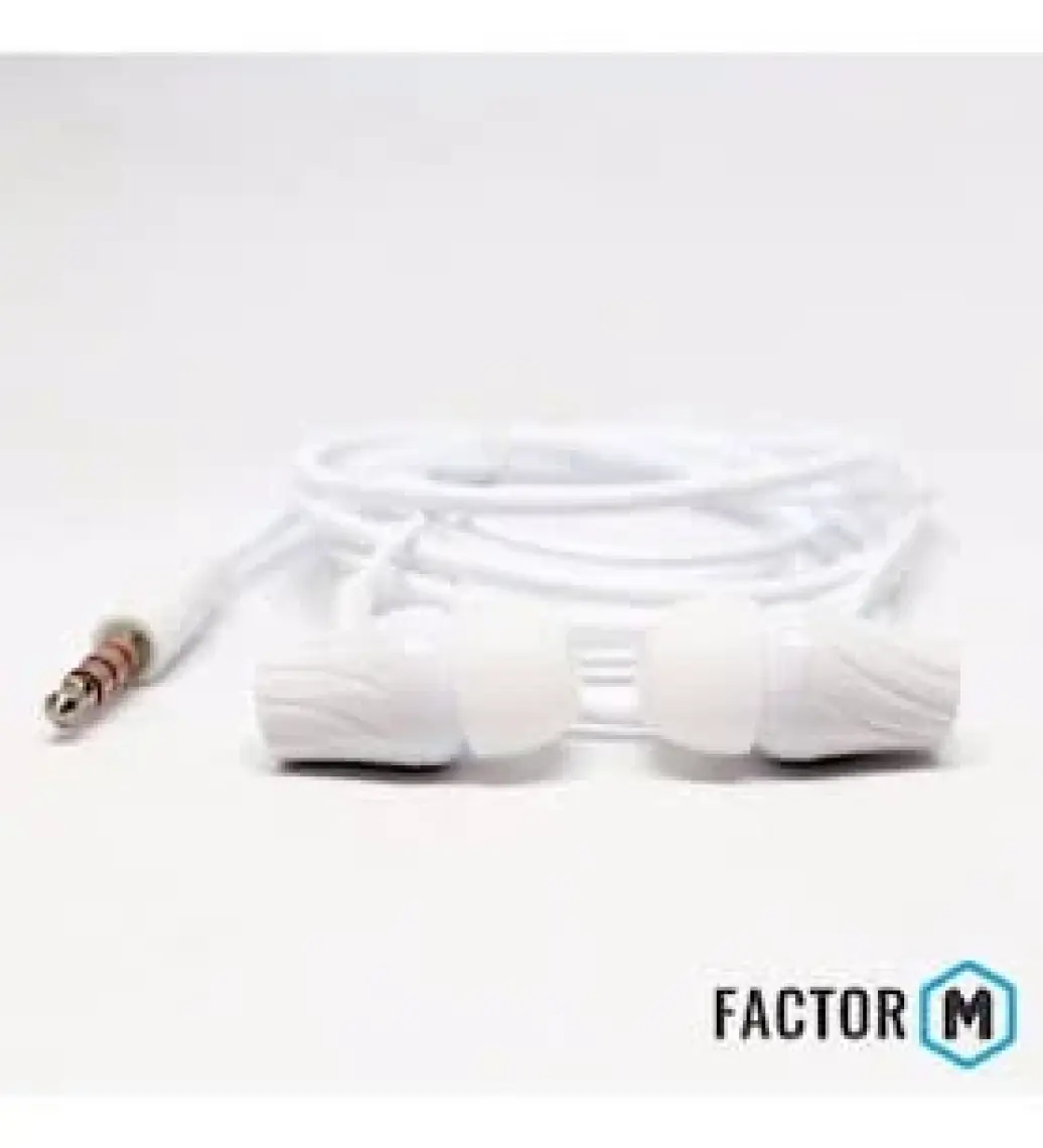Factor-M Fm03 Kulakiçi Mikrofonlu Kablolu Kulaklık Kırmızı