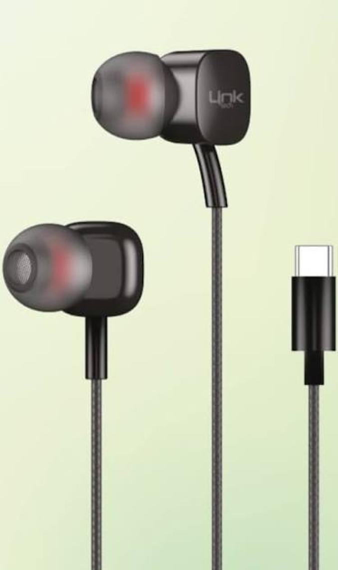 Linktech H16 Kulak Içi Usb-C Kablolu Mikrofonlu Kulaklık