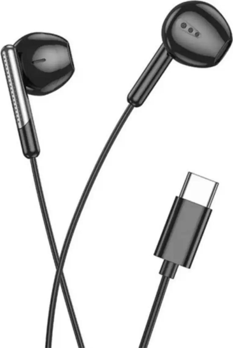 Coofbe Hc Type-C Giriş Hd Mikrofonlu Kulakiçi Kablolu Type-C Kulaklık Iphone 15 15 Pro Max Kulaklık
