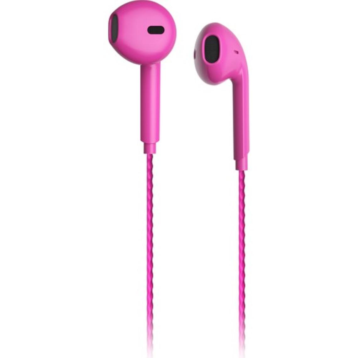 Lenovo Lecoo EH104 Pembe Mikrofonlu 3.5 mm Kulak İçi Kulaklık